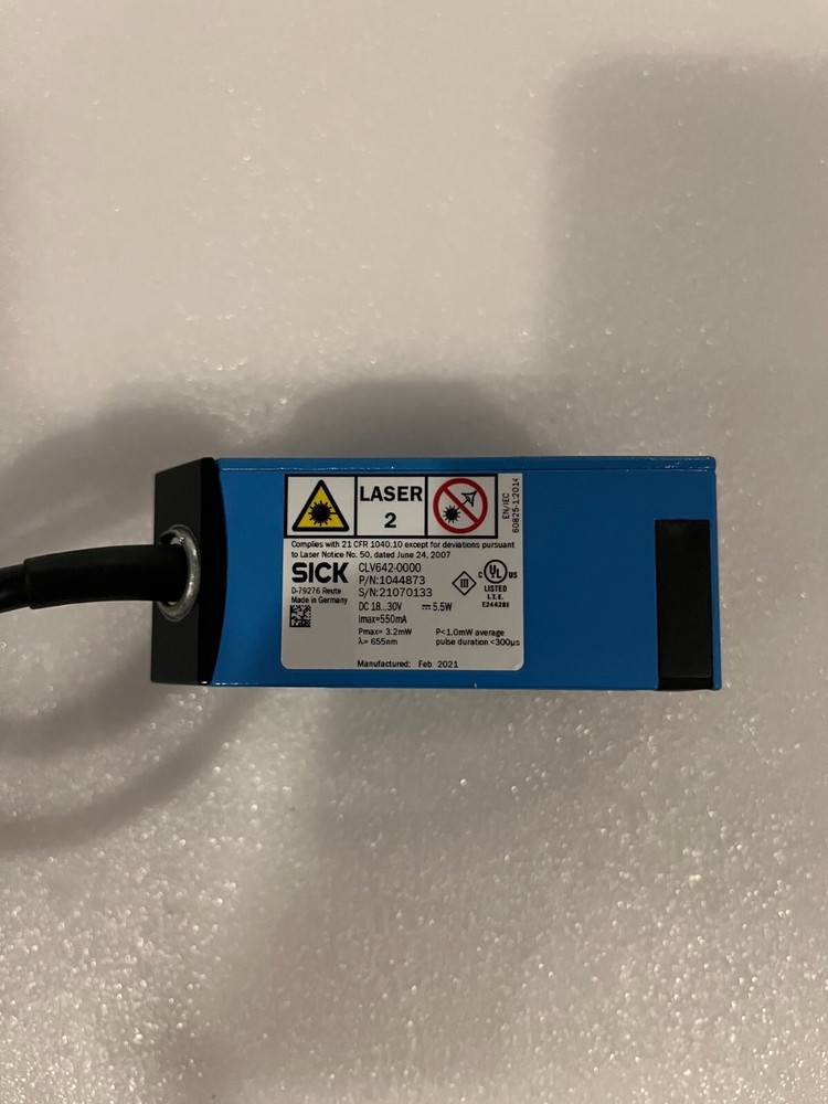 Fixed mount barcode scanners: CLV642-0000