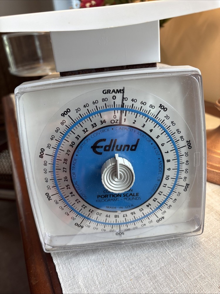 Edlund Portion Scale Model CR1000C 1000 Grams/34 Oz Excellent
