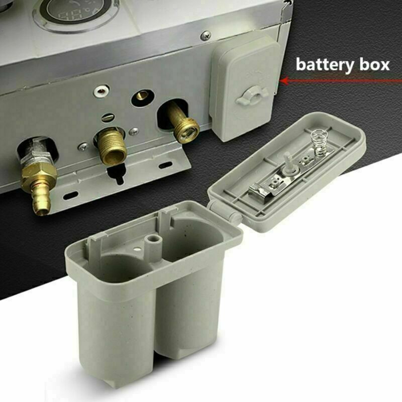 2PCS Water Heater Box Parts Double Compartment Battery Case For Gas Water Heater
