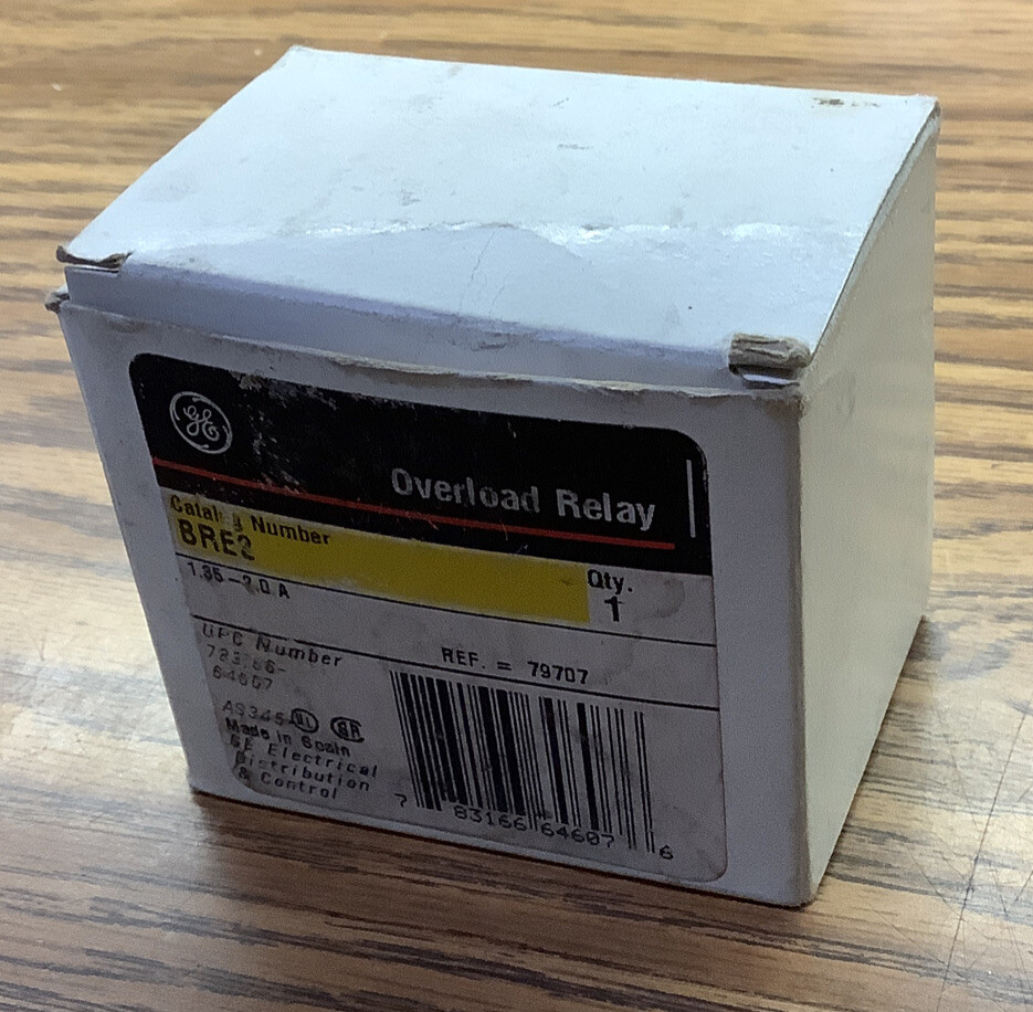 GENERAL ELECTRIC BRE2 OVERLOAD HEATER