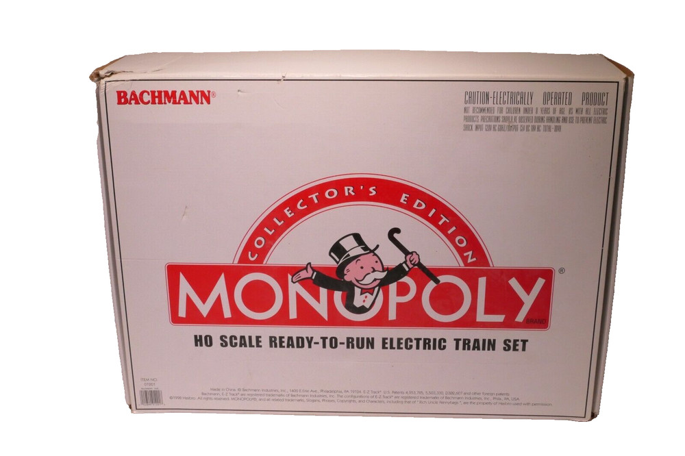 1998 Monopoly Train Set Bachmann Trains