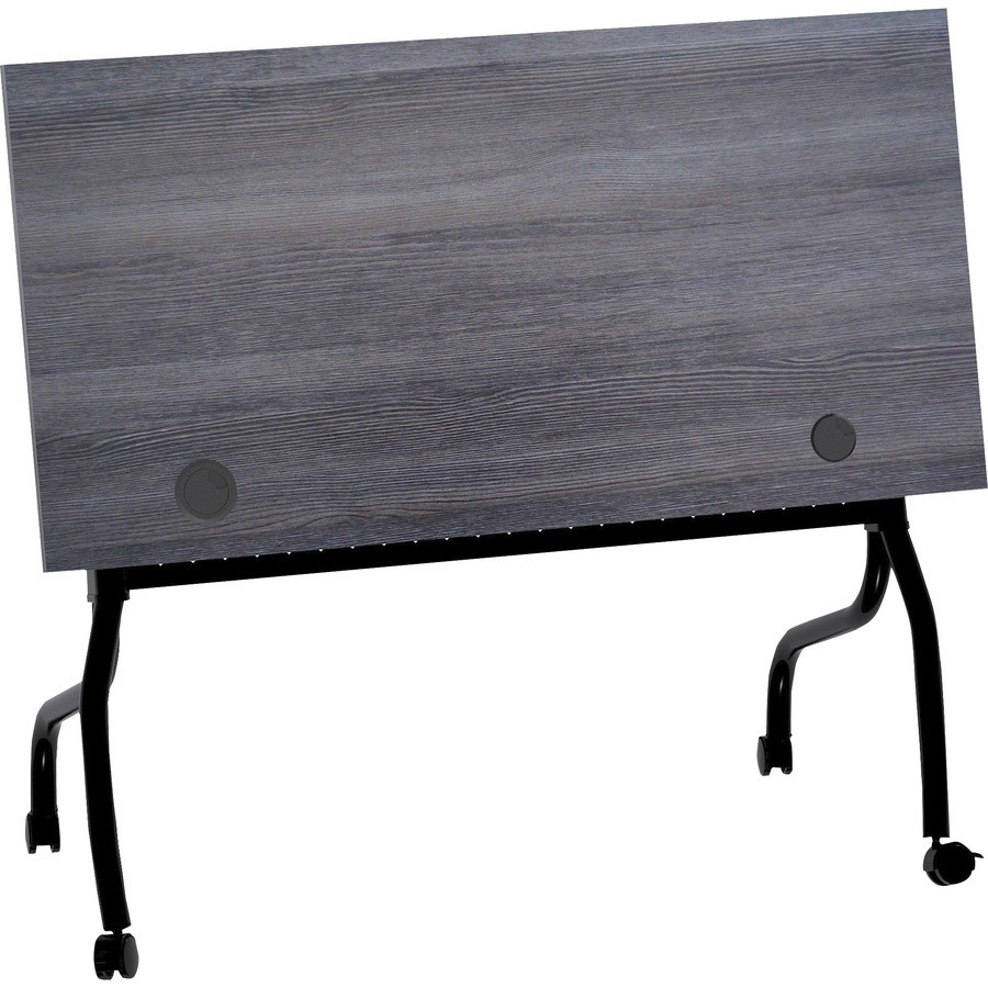 Lorell Charcoal Flip Top Training Table (llr-59489) (llr59489)