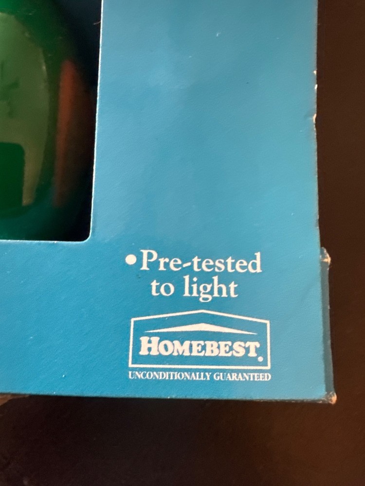 December Home Multi Ceramic C9 Replacement Bulbs 120 volt 7w bulbs 2 PACKS