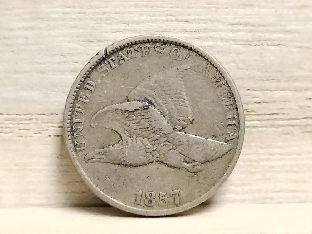 1857 Flying Eagle Cent US Copper-nickel Coin