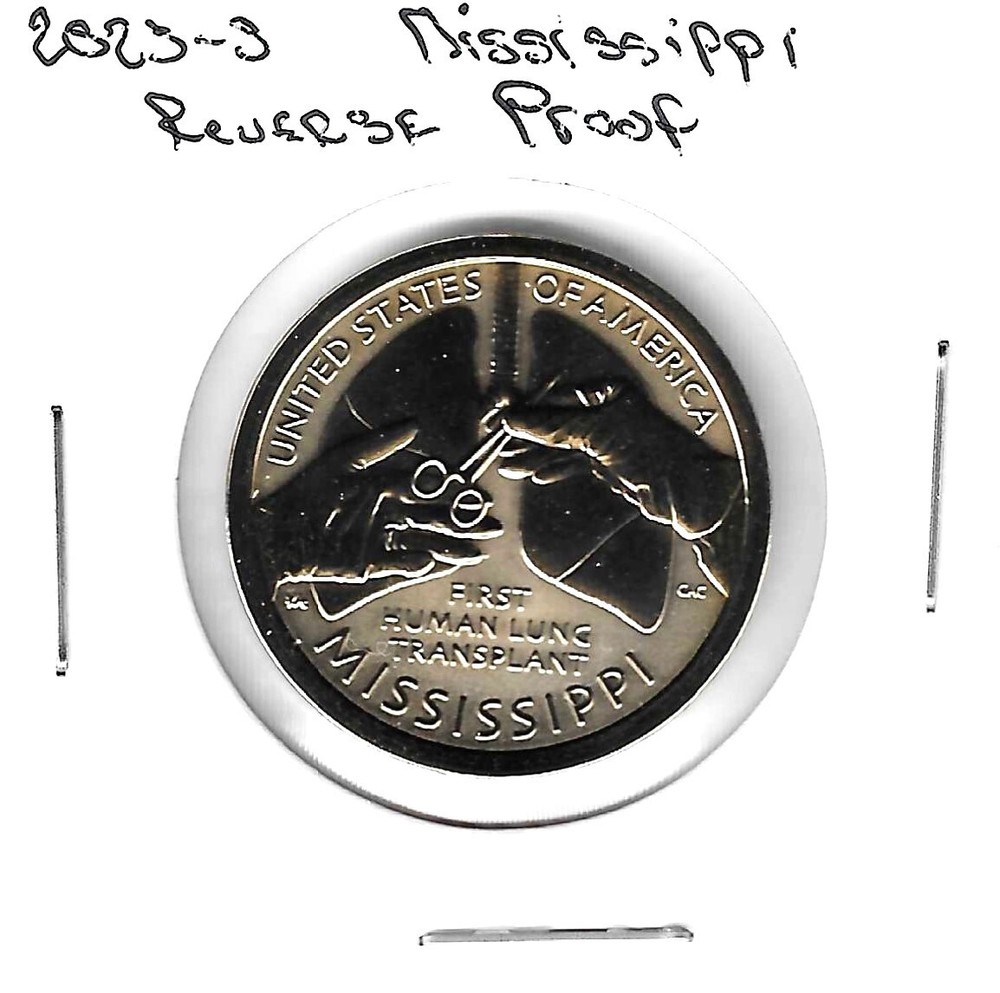 2023-S Reverse Proof Innovation Dollar "Mississippi"