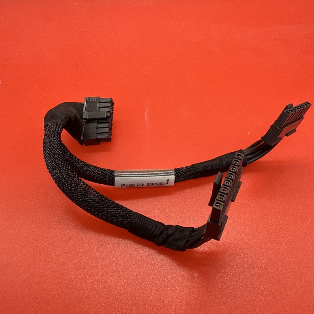IBM 00FX686 N46445 SAS Backplane Power Cable
