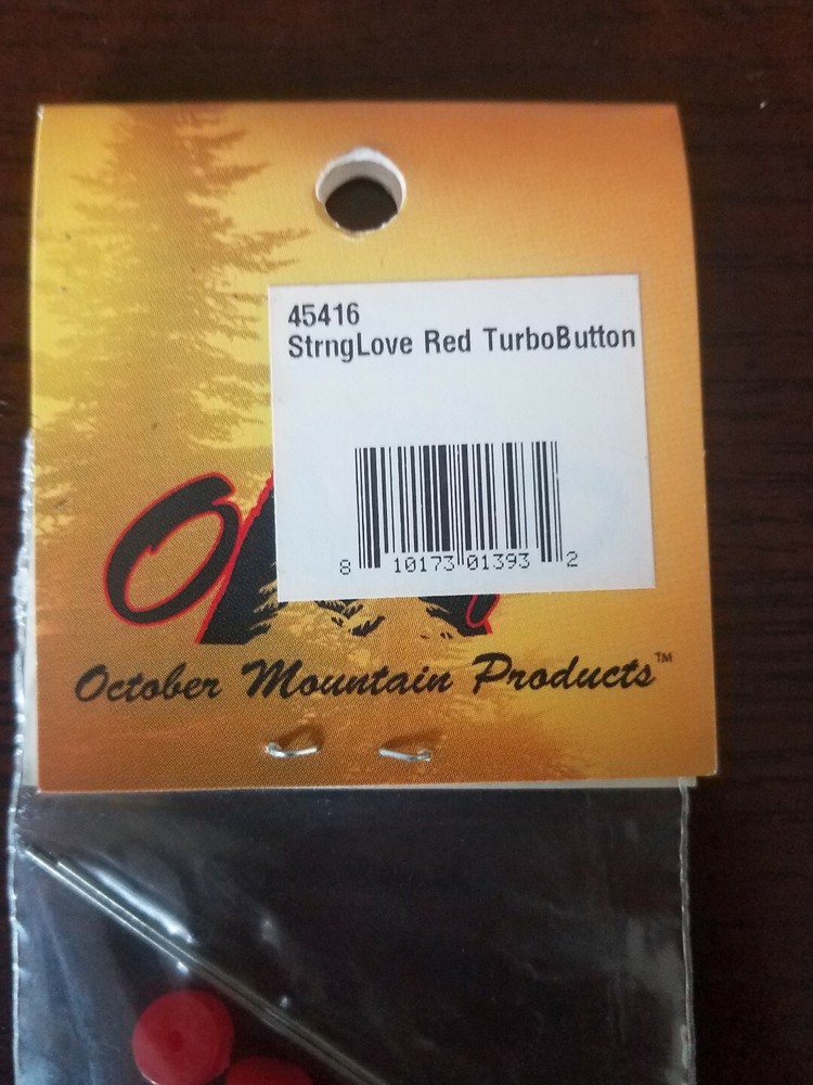 October mountain products stronglove red turbo Button