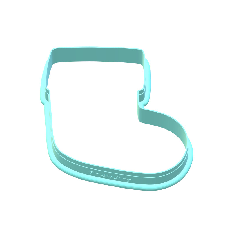 Chubby Christmas Stocking Cookie Cutters