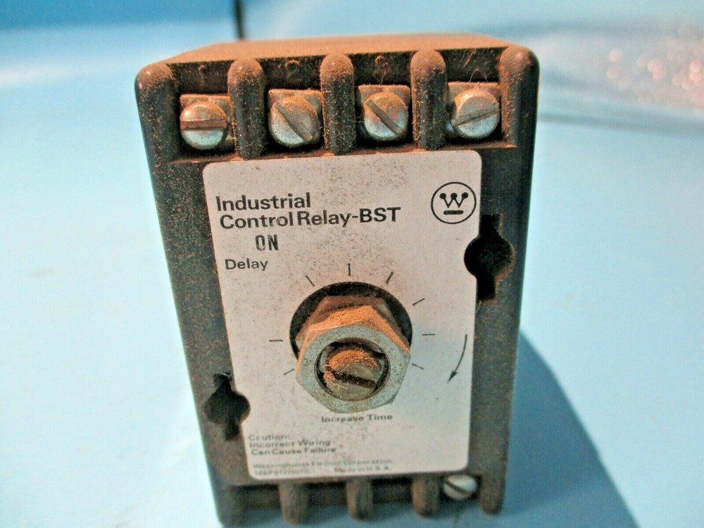 NEW WESTINGHOUSE BST-ON TIMER RELAY ON-DELAY 0-30 SEC