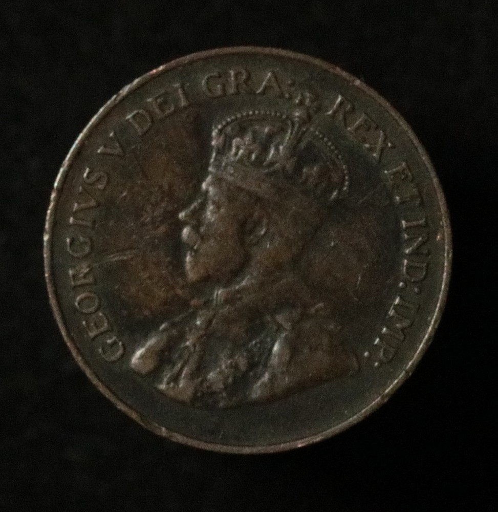 Canada 1926 1 Cent - George V - Key Date (2)