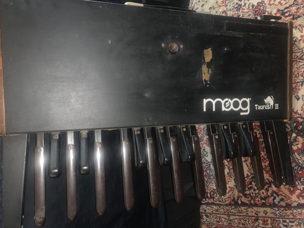 Moog Taurus II Controller Bass Pedal Synth CV S-Trigger Pedalboard 1983 READ ALL
