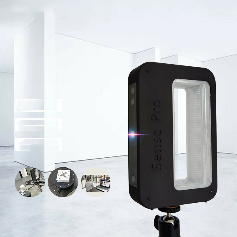 Generation Hand-held Portable Full True Colors 3D Scanner Sense-Pro Precision