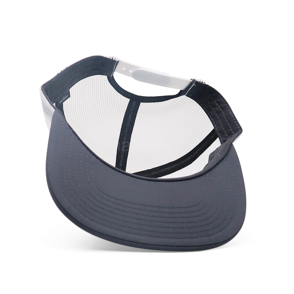 Men Snapback Hat Cotton Mesh Solid Flat Brim Women Baseball Cap Trucker Visor