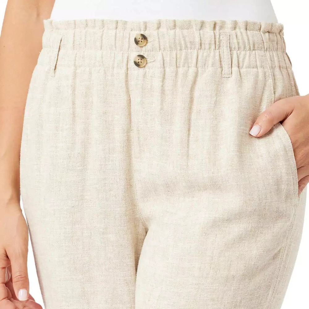 Briggs Ladies' Linen Blend Pull-On Pant(1760053)