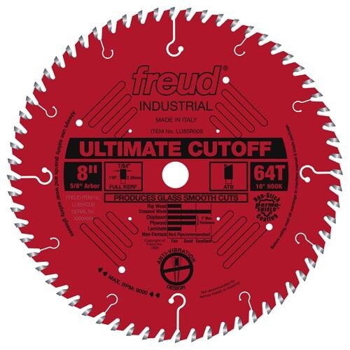 Freud 8" X 5/8" X  64T ATB