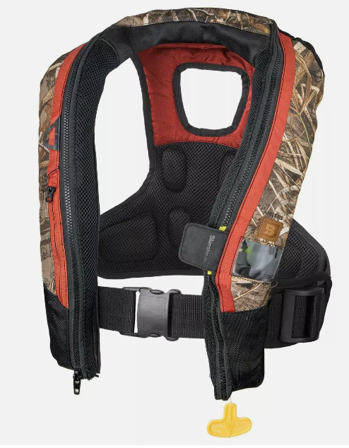 Bluestorm Arcus 40 Inflatable AUTOMATIC Life Jacket USCG Type 2 PFD, MAX 7 CAMO