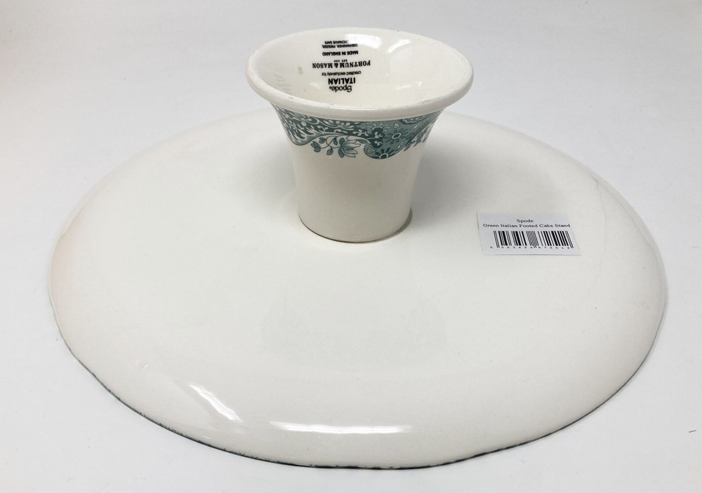 Spode Green Italian Cake Stand England