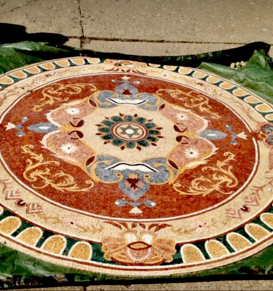 Marble Mosaic Floor From Syria