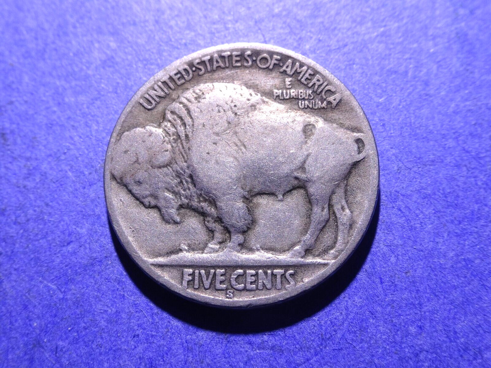 1923-S Buffalo Nickel VG