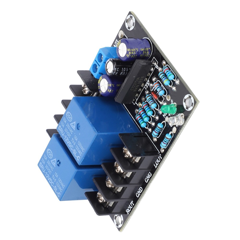 Speaker Protection Board DualChannel Voltage Regulator Delay Module AC1215V