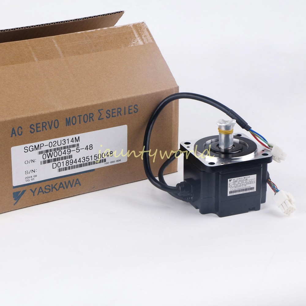 ONE NEW YASKAWA SERVO MOTOR SGMP-02U314M