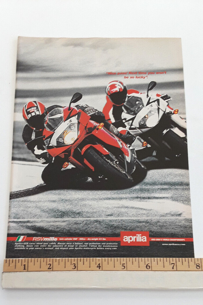 APRILIA RSVmille ORIGINAL 2000 AD