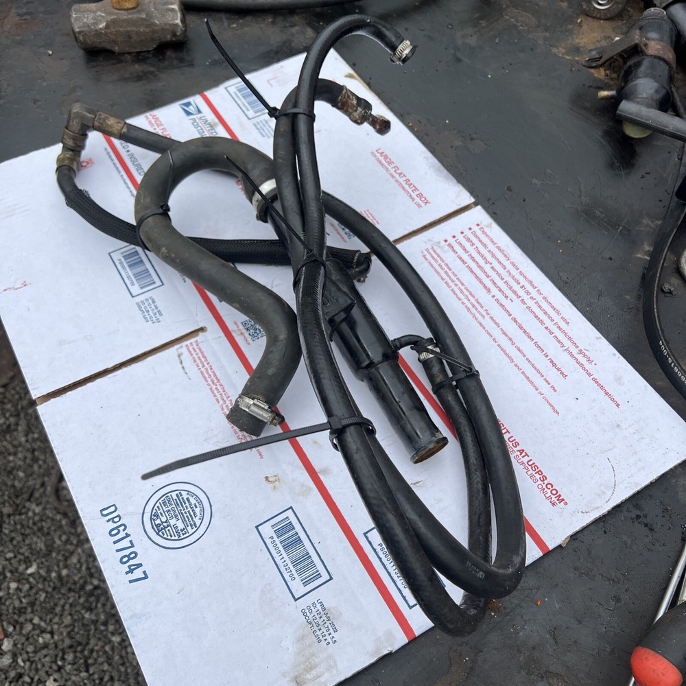 Mercruiser power steering pump hoses and cooler