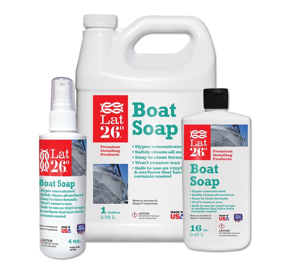 Lat 26 Boat Soap 1 Gallon