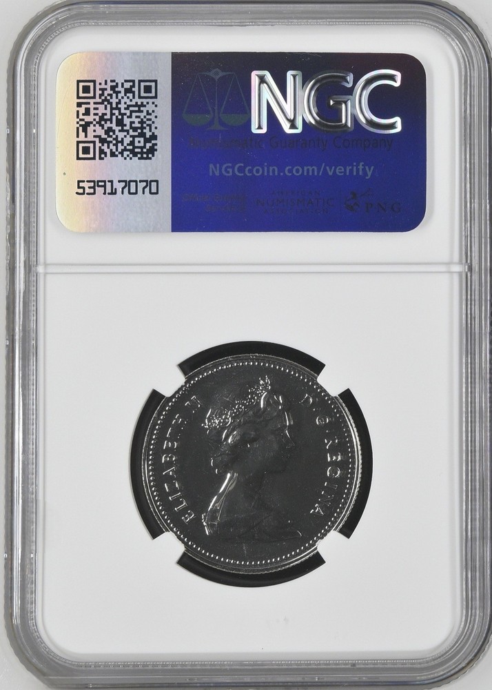 1982 Canada 50 Cent Uncirculated Set Issue NGC MS68