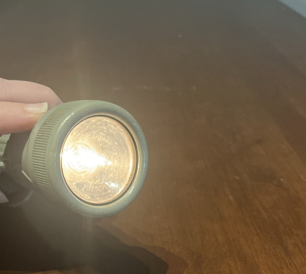 Fulton U.S.A. MX-993/U Naval Flashlight Vintage