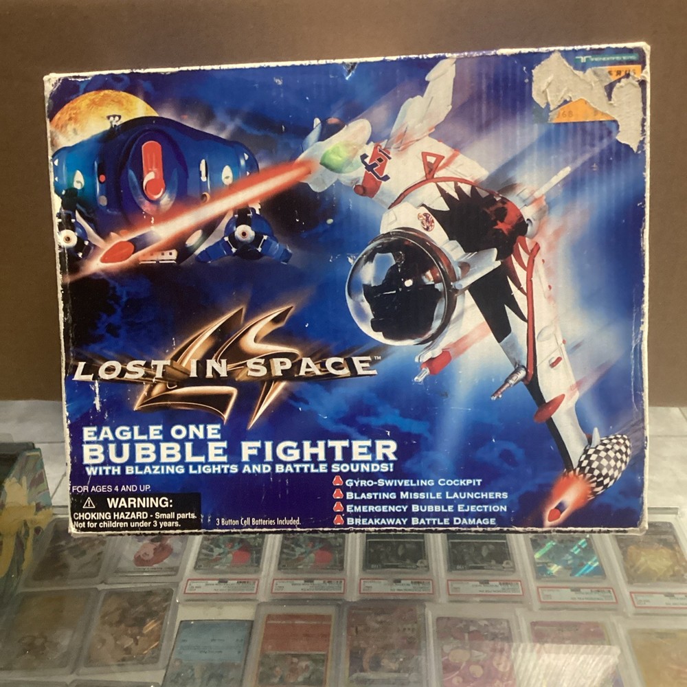 Lost In Space Eagle One Bubble Fighter With Blazing Lights & Battle Sounds