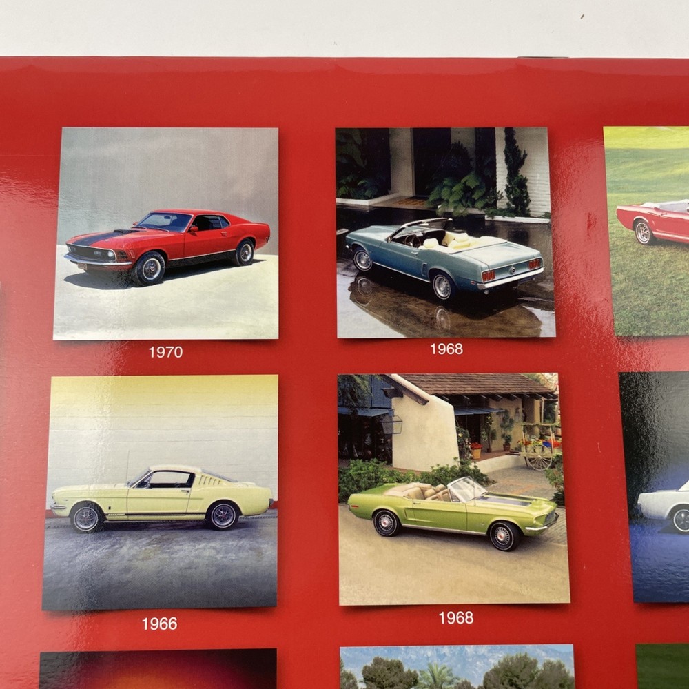 VINTAGE MUSTANGS - 2016 Wall Calendar