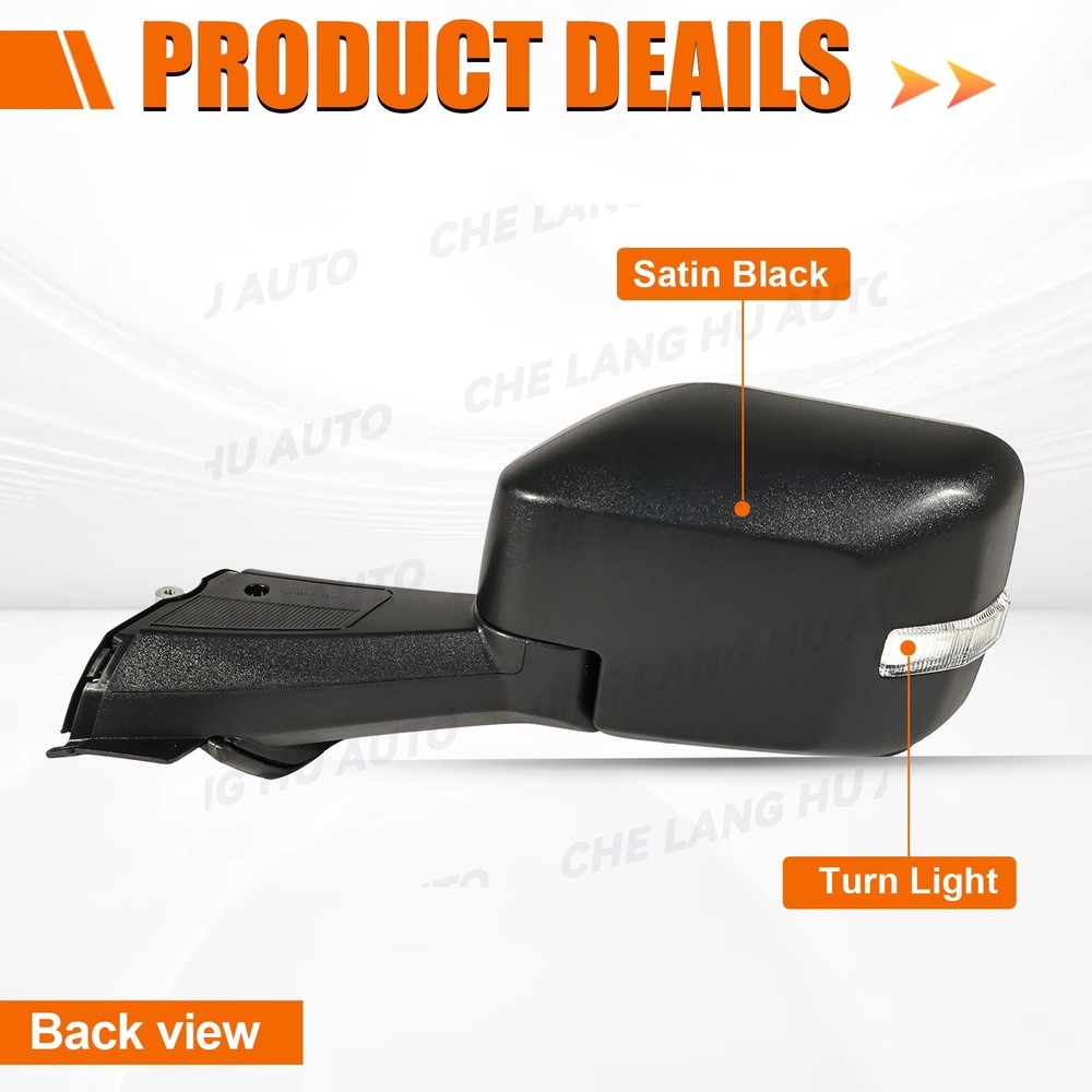 Left Driver Side Mirror W/ Blind Spot Camera For Ford Bronco 2020 -2025