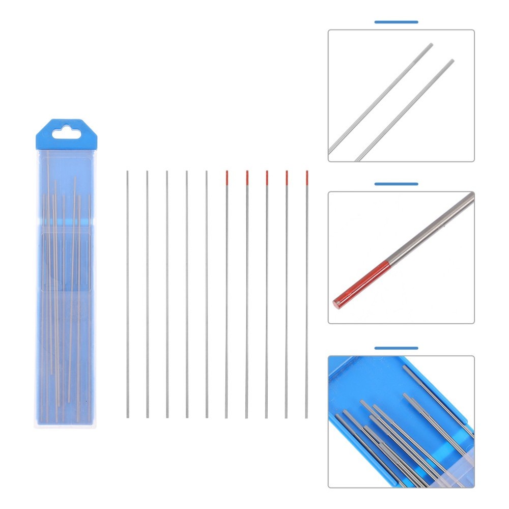 20pcs Welding Tungsten Electrode Argon Arc Tungsten Electrodes Needles
