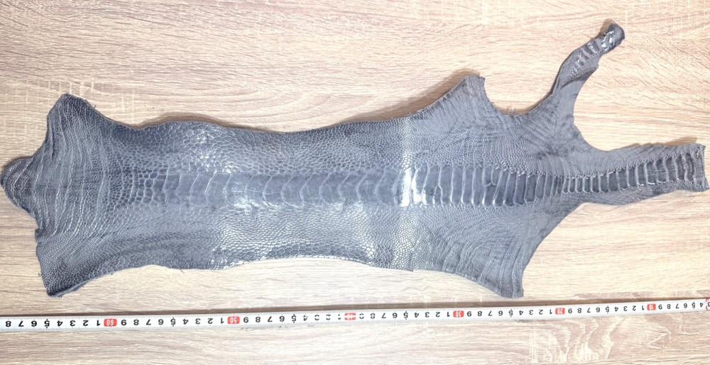 Ostrich Legs Skin Leather 100% Real