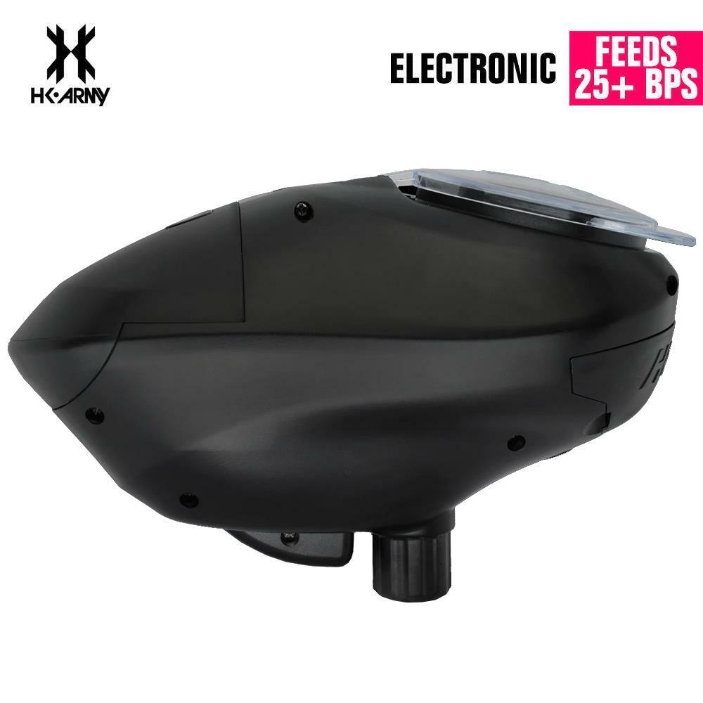 HK Army Speed Electronic Paintball Loader with Epic Speed Feed - Stealth