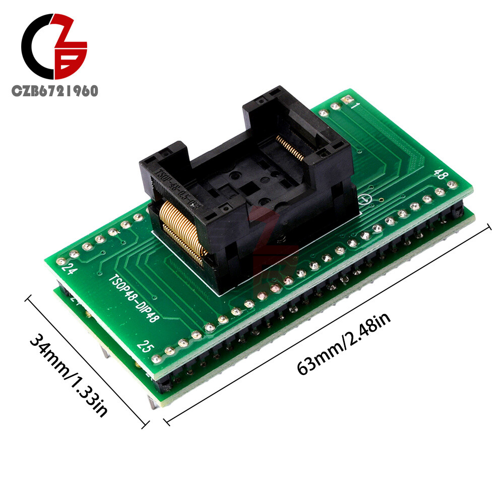 TSOP48 TO DIP 48 SA247 IC Programmer Adapter TSOP48 Chip Test Socket