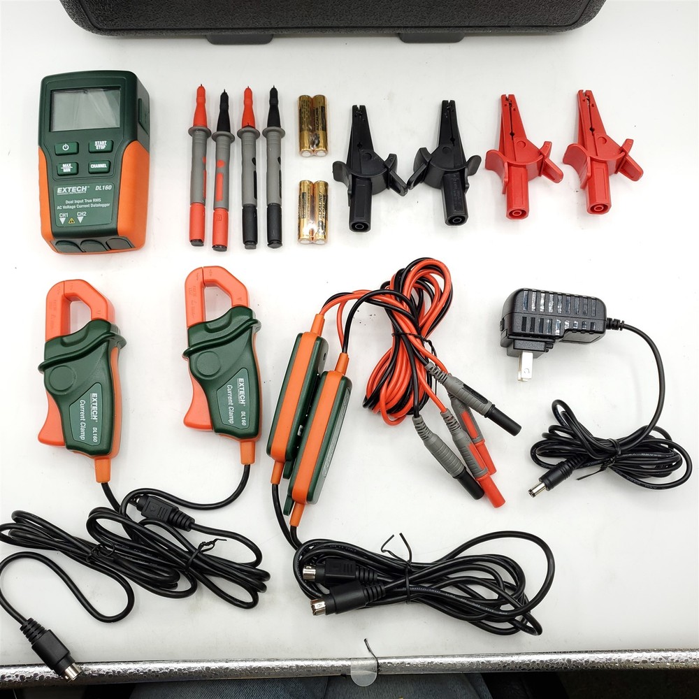 Extech DL160 Dual Input True RMS AC Voltage/Current Datalogger