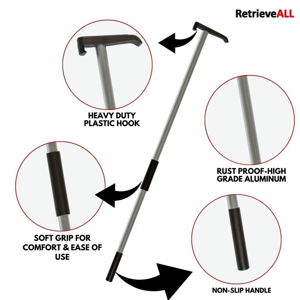 RetrieveALL 60 Inch Heavy Duty Cargo Tool / Multi-Use Retriever / Grabber