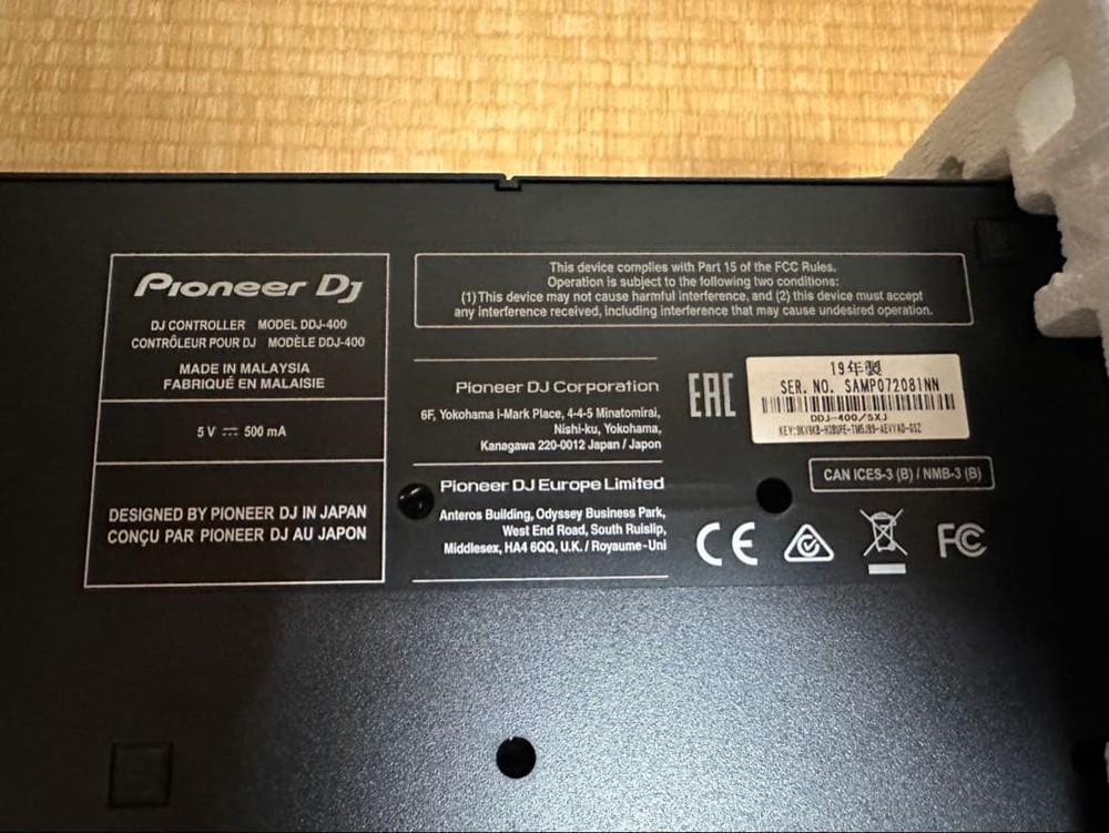 Pioneer DJ DDJ-400 DJ Controller