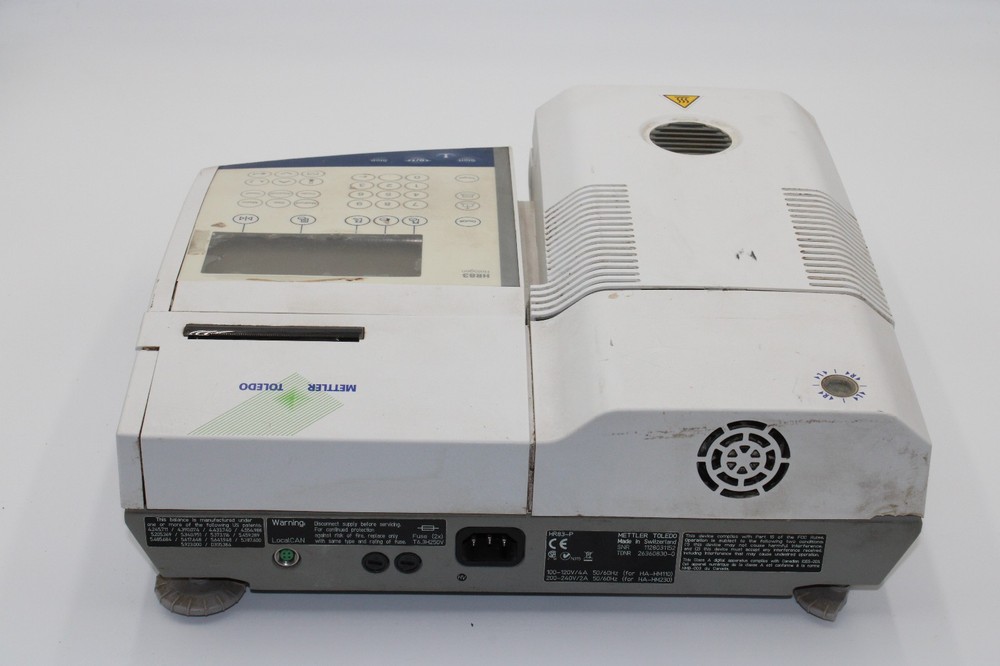 Mettler Toledo HR83 Halogen Moisture Analyzer