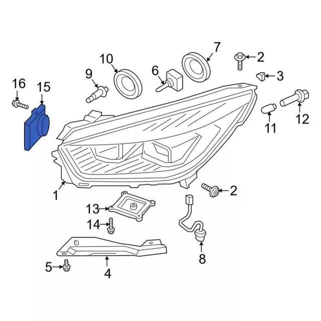 Genuine Ford Module GV4Z-13C788-A