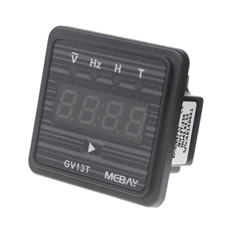 Easy To Use Generator Instrument Displaying for Voltage Frequency & Runtime