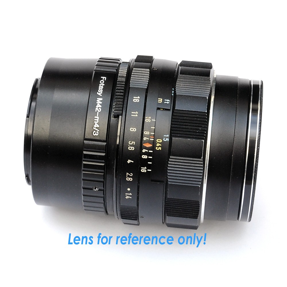 M42 42mm Screw Lens to Micro 4/3 m43 Adapter Olympus E-M1 E-M5 E-M10 E-PM2 E-PM1