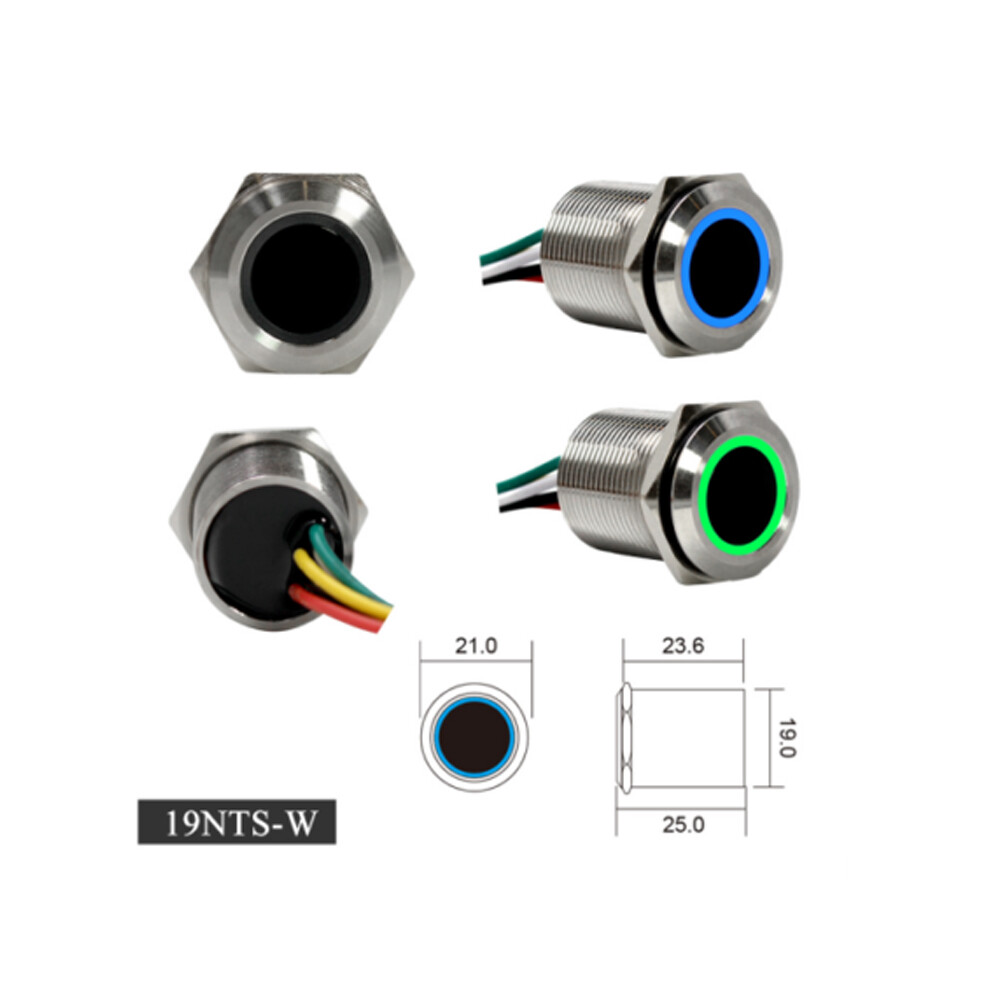 Stainless Steel Waterproof Infrared Induction Access Switch/Outdoor Exit Button