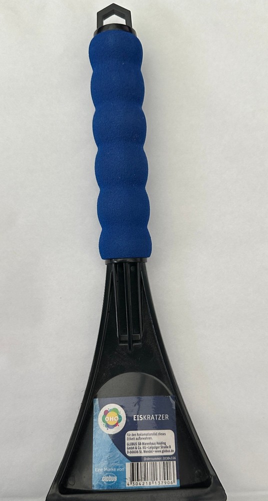 Ice Scraper, Ice Scraper, Disc Scraper HOH Scraper 280x9.5 mm Blue/Black New!