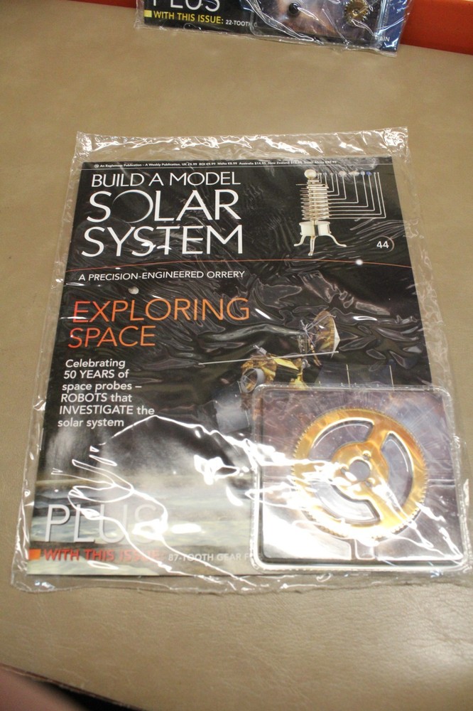Build A Precision Mechanical Solar System by Eaglemoss Sealed Issues #41-45