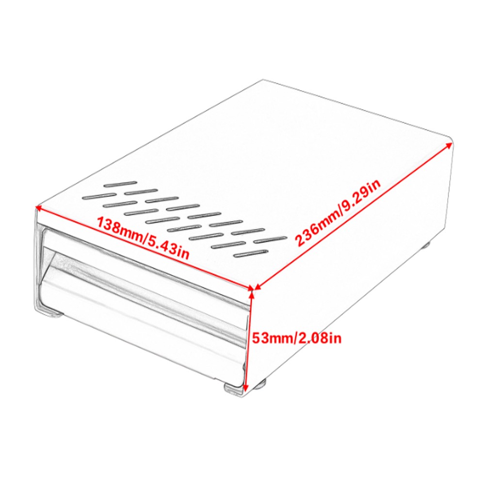 Mini Espresso Knock Box Drawer Coffee Grounds Container Removable Knock Bar