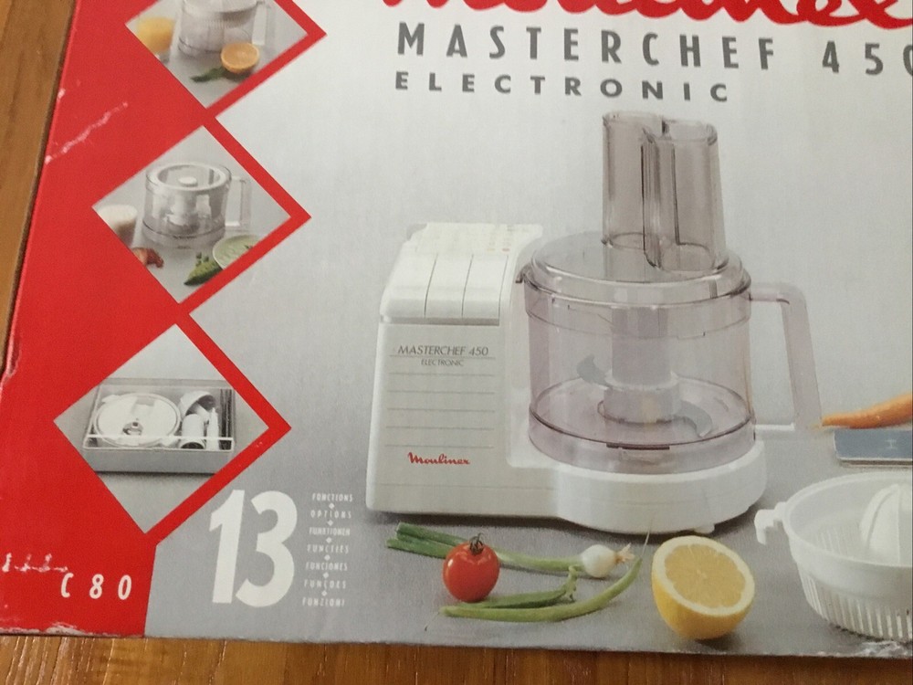 MOULINEX MASTERCHEF 450 Electronic 13 Functions NEW Vintage