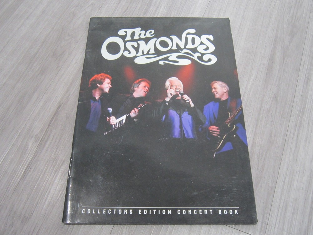 Concert programme ,The Osmond's ,2006